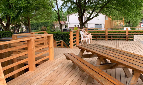 Terrasse Bois Ardèche