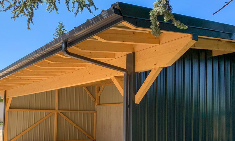 Carport moderne Ardèche