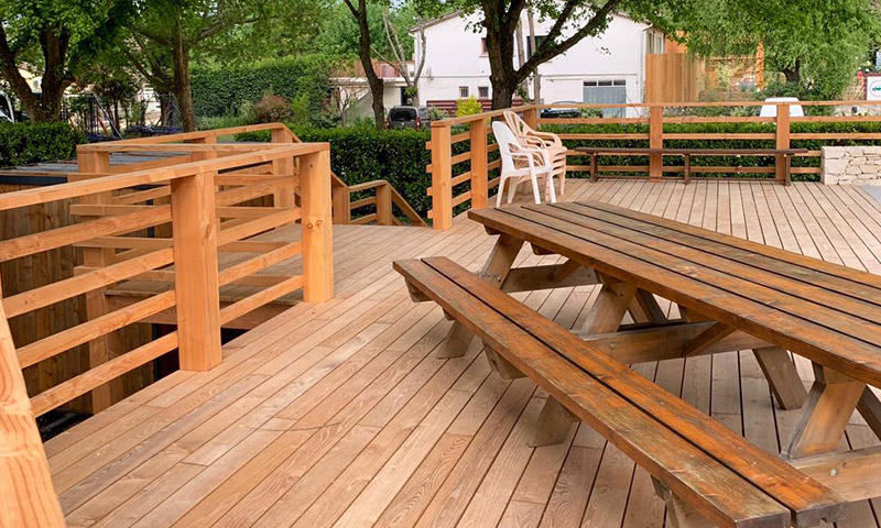 Terrasse Bois Ardèche