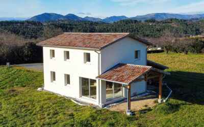 Maison à ossature bois avec 1 étage à Saint-Julien-du-Serre