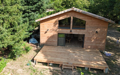 Chalet esprit montagne à Barnas (Ardèche)