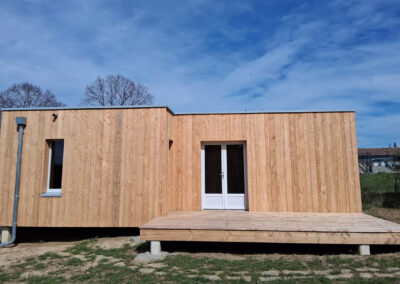 Construction Pool House en Bois